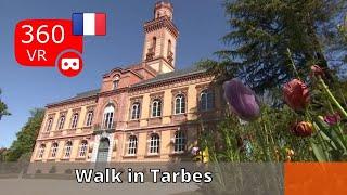 360° views of France : Today a walk in Tarbes, jardin Massey