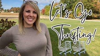 Let's Go Thrifting! || Thrift With Me at My Favorite Thrift Store || Homeschool Mom