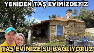 MUĞLA'DAKİ KÖY EVİMİZE SU BAĞLAMAYA GİTTİK