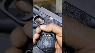 Glock 43x : Best EDC ( POV Shooting) #glock #pistol #edc #glock43x #gunrange #shorts