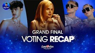 Eurovision 2025: Grand Final - Voting Recap [Link in the Description]
