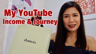 My YouTube Income and Journey I The Rhonzie Vlog