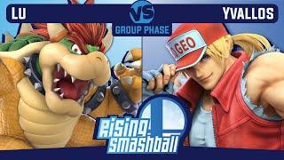 Rising Smashball #1 - Lu (Bowser) vs. SH | Yvallos (Terry)