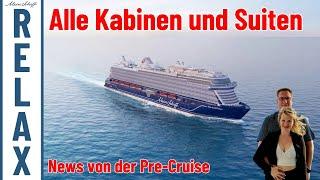 Mein Schiff Relax - ALLE Kabinen und Suiten #meinschiff #tuicruises