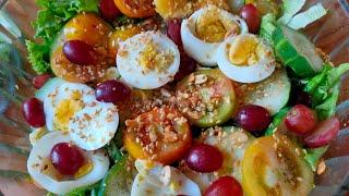 Healthy Vegetable Salad | Sa Kusina ni Mommy Sansu