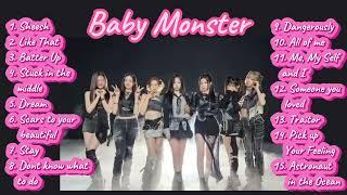 Baby Monster - Playlist - First Album and Evaluation Songs