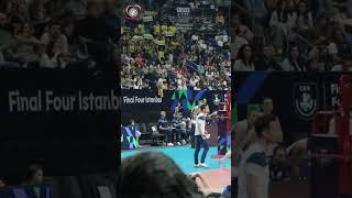 ️‍ Monster Block of Gabi on Final #CLVolleyW #ImocoVolley #Istanbul #volleylovegr
