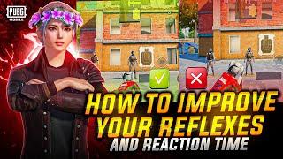 How To Improve Your Reflexes & Reaction Time| Full Guide on Reflexes | PUBG Mobile Montage