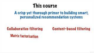 Byte-Sized-Chunks: Recommendation Systems - learn Data Science