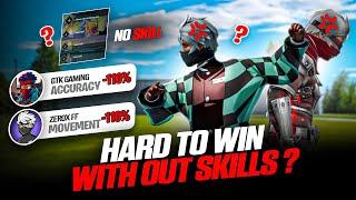 GTK111 No Character Skills Challenge with Zerox ff  Part 2 - Garena Free Fire 