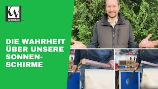 Sonnenschirme wirklich aus Holz? | Inside Kai Wiechmann