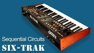 SEQUENTIAL CIRCUITS SIX-TRAK | Custom Patches | Analog Synthesizer 1984 | HD DEMO