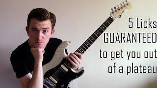 5 Licks GUARANTEED To Get You Out of a Plateau | Part 1