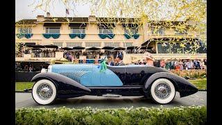 2022 Best of Show Winner the 1932 Duesenberg J Figoni Sports Torpedo shown by Lee R. Anderson Sr.