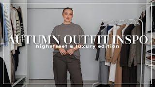 6 AUTUMN OUTFIT IDEAS (highstreet & luxury try on haul/lookbook) | Samantha Frances