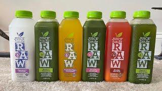 My Experience on a 3 day Juice Cleanse | Juice from the Raw | Honest Review