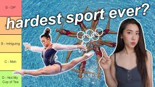 tier ranking EVERY SINGLE olympic sport