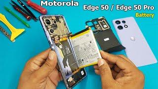 Motorola Edge 50 / Edge 50 Pro Battery Changing | Moto Edge 50 Pro Battery Replacement