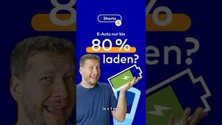 Darum solltest du dein E-Auto Akku nur 80% laden!