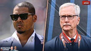 What stood out in the Bears’ press conference addressing coaching search? | Bernstein & Harris