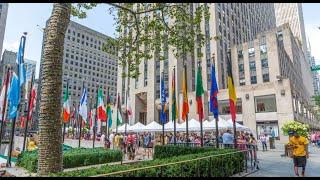 Rockefeller Plaza Walkthrough Before Christmas: NYC’s Iconic Heart in Motion | Meta Ray-Ban POV