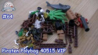 Rund um die Klemmbausteine Folge 64 Piraten Polybag 40515 VIP #lego #pirates #polybag