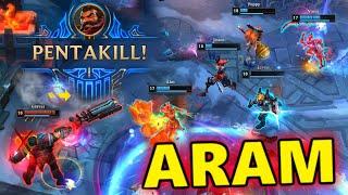 ARAM LoL Montage 2025 (Pentakill, 1v5, Graves, Lissandra, Zed, Darius, Zoe, Sion) #425