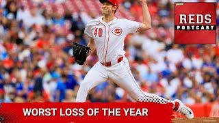 REDS POSTCAST: The Cincinnati Reds Lose in DEFLATING form to the Chicago Cubs 11-8. EMBARRASSING DAY