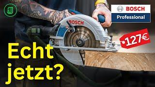 7cm Schnitttiefe? Ganz ehrlich, diese 127 Euro BOSCH HANDKREISSÄGE ist... | Jonas Winkler