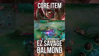 BALMOND EMBLEMS, TALENTS, AND EQUIPMENT BUILD  #mobilelegends #mlbb #heroguide #balmond