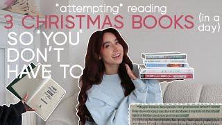 reading 3 christmas books to tell you which are worth it! | bookmas day 10