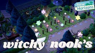 Designing a Spooky Shops Area for Nook's Cranny  | ACNH Livestream