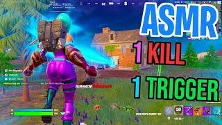 ASMR Gaming  Fortnite 1 Kill = 1 Trigger Relaxing Mouth Sounds  Controller Sounds + Whispering 