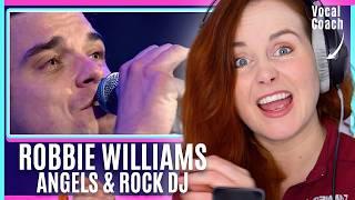 British Royalty! Is He Still Good? | Robbie Williams – Angels Rock DJ | Vocal Coach Reacts Analysis