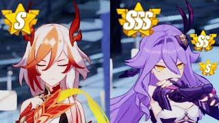 Fried Hua S vs Fire Queen SSS ( Honkai Impact 3 )