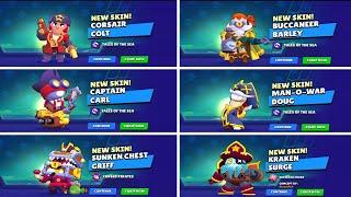 Unlocking Every Pirate Skin (Brawl Stars)