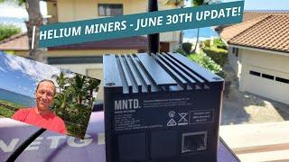 One Minute Crypto  Helium Miner June 30th Update - 13% ROI! Stats - 3 Areas Island/City/Rural! #4K