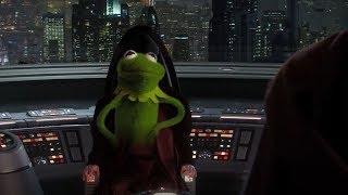 Revenge of the Sith but Kermit is Chancellor Palpatine