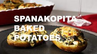 Spanakopita Baked Potato