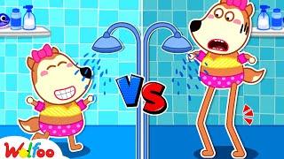 Long Legs vs Short Legs Problems for Kids - Wolfoo Funny Stories for Kids @WolfooCanadaKidsCartoon