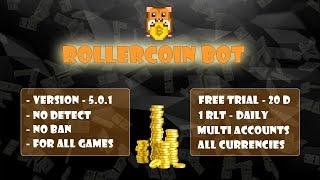 ROLLERCOIN BOT | ROLLERCOIN GAMES BOT | ALL GAMES 24/7