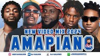 AMAPIANO VIDEO MIX 2024 l DJ CALVIN l JUJU l HMMM l KOMASAVA l TSHWALA l YEBO l YAYO l REMA l DAVIDO