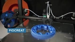 Impressora 3D Creatwit K3 PRO -  PioCreat3D: Filamento Duplo e Grande Área de Impressão