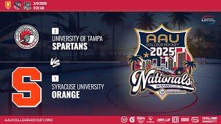 AAU NATIONAL FINAL - Women's - University of Tampa vs Syracuse University