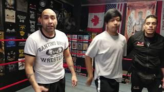 How to do the stomp in pro wrestling