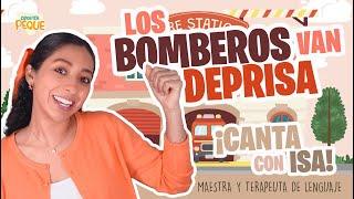 Canta con Isa | Los Bomberos van Deprisa | Canción Infantil | Aprende Peque