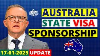 Australia State Nominated Visa Sponsorship in 2025 | Australia Visa Update