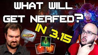 Top 5 Nerf Predictions for 3.15 - Path of Exile Balance Discussion