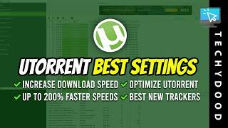  uTorrent Best Settings 2021 Let's speed up uTorrent download speed!