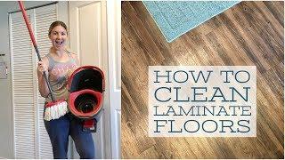 HOW TO CLEAN LAMINATE FLOORS | O'CEDAR MICROFIBER MOP REVIEW